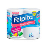 PAPEL HIG. FELPITA BLANCO x4 x30mts 12 #