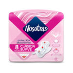 NOSOTRAS TOALLAS CLASICA SUAVE CURVA x8 ROSA 30 #