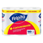 ROLLO COCINA FELPITA + CONVENIENTE x180 PAÑOS(6)
