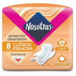TOALLAS NOSOTRAS ESENCIAL x8 NARANJA (30)