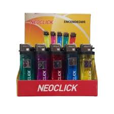 ENCEND. NEOCLICK TRANSP. x25un (40)