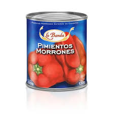 PIMIENTOS MORRONES ENTEROS LA BANDA x185G