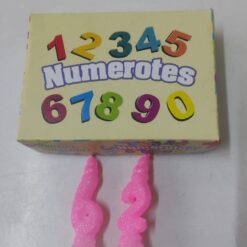 VELAS NUMERO x10 CAJA x10 1 CU