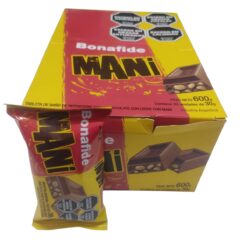 TABLETA BONAFIDE CHICA (LECHE Y MANÍ) x30G