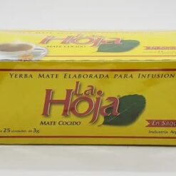 LA HOJA MATE COCIDO x25un 20  AMARILLO #