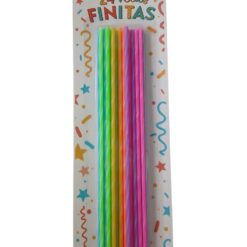 VELAS VARITAS MULTICOLOR x24